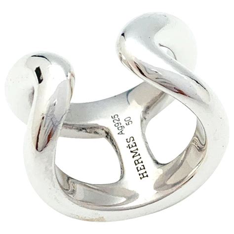 bague hermes argent homme|bijouterie en argent Hermes.